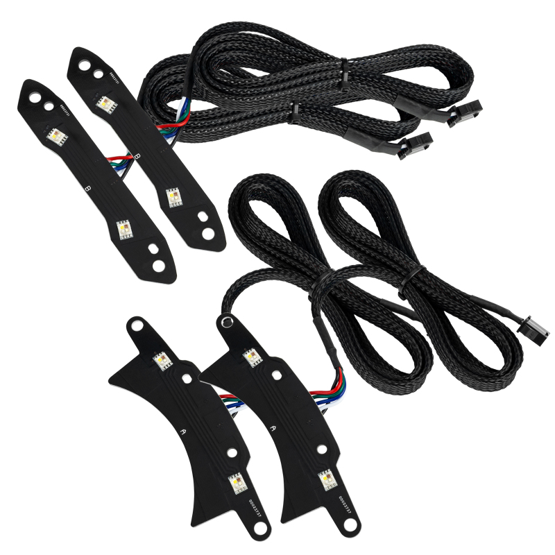 Ram 3500 Headlight DRL Upgrade Kit - ORACLE Lighting - RGB+W DRL Replacement - ColorSHIFT - `11-`18